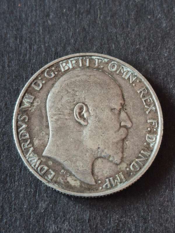 UK 2 Shillings 1910 King Edward VII