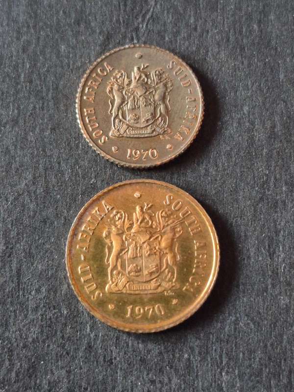 Republic 1 & 1/2 Cents 1970 Proof