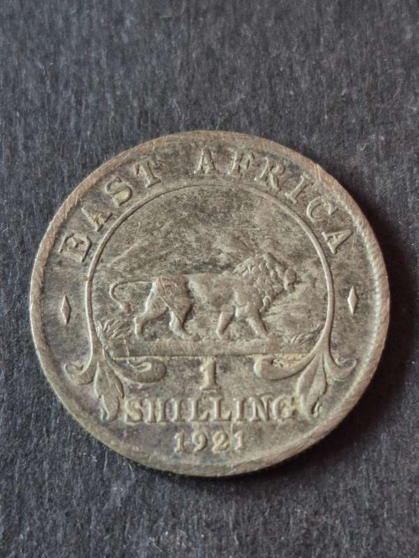 East Africa One Shilling 1921