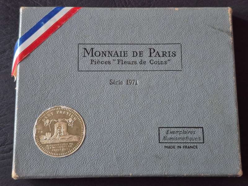 France Uncirculated Set 1971