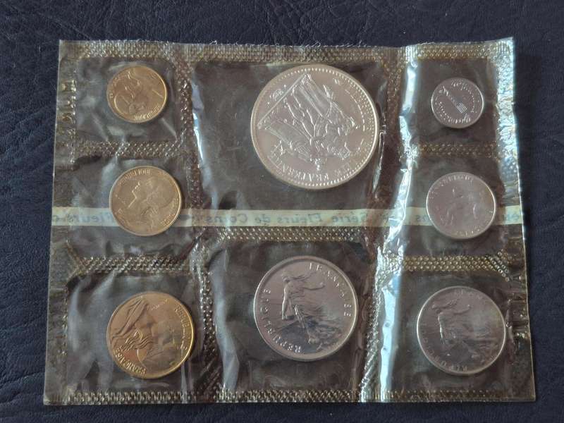 France Uncirculated Set 1971