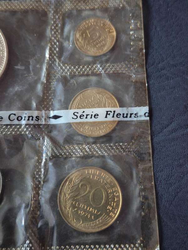 France Uncirculated Set 1971