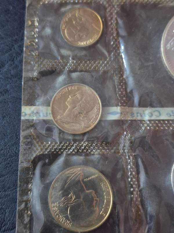 France Uncirculated Set 1971