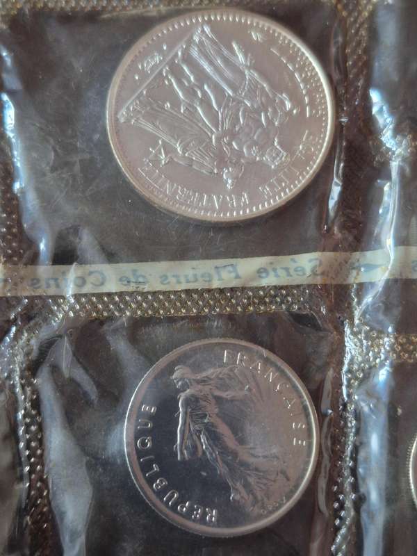 France Uncirculated Set 1971