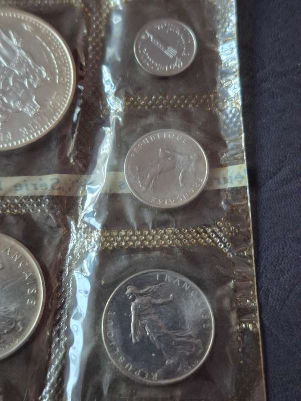 France Uncirculated Set 1971