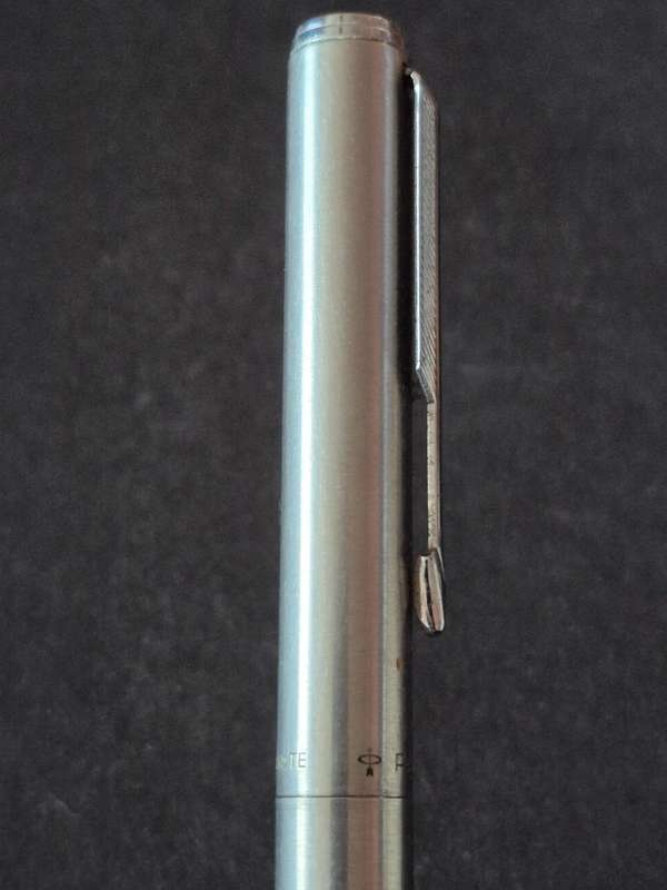 Vintage Parker Chrome Plated Fountain Pen- made in England