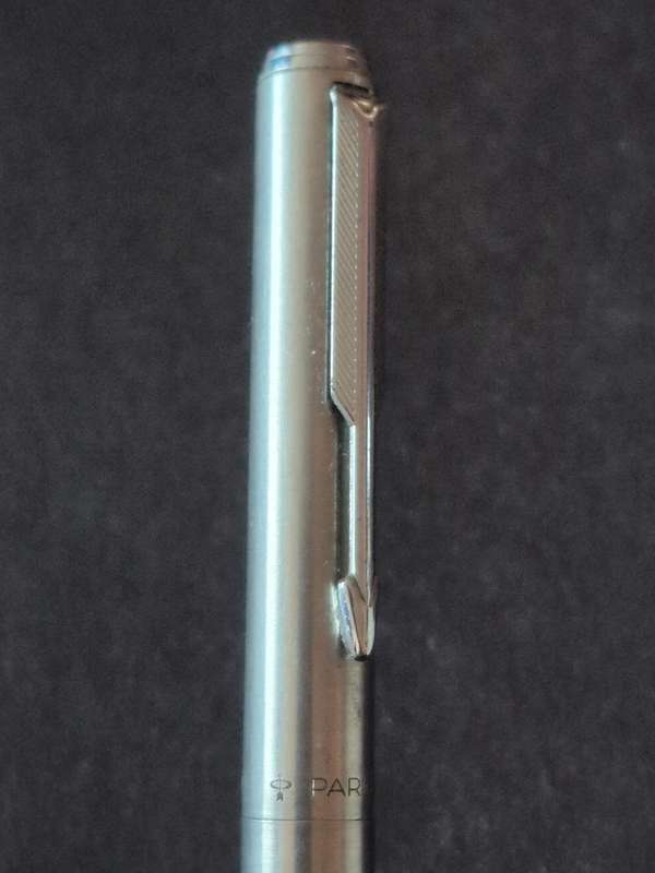 Vintage Parker Chrome Plated Fountain Pen- made in England