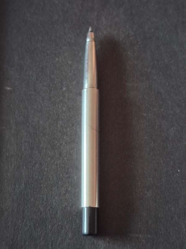 Vintage Parker Rollerball Stainless Steel - made in UK (needs refill)