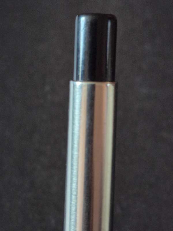 Vintage Parker Rollerball Stainless Steel - made in UK (needs refill)