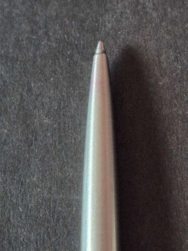 Vintage Parker Stainless Steel Jotter (made in USA)
