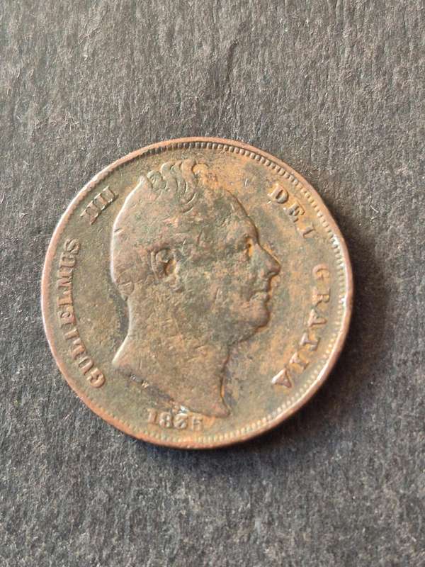 UK Farthing George IV 1835