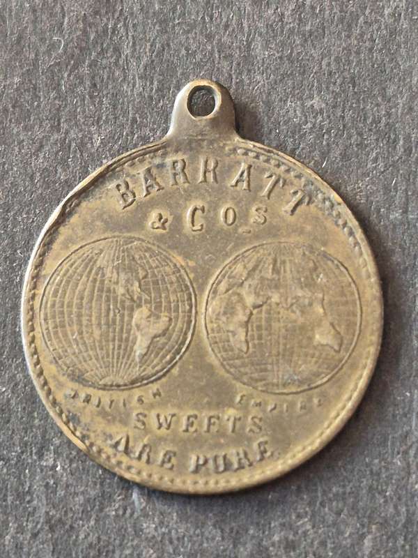 Barratt and Co. "Sweets are Pure" Coronation 1911 Medal