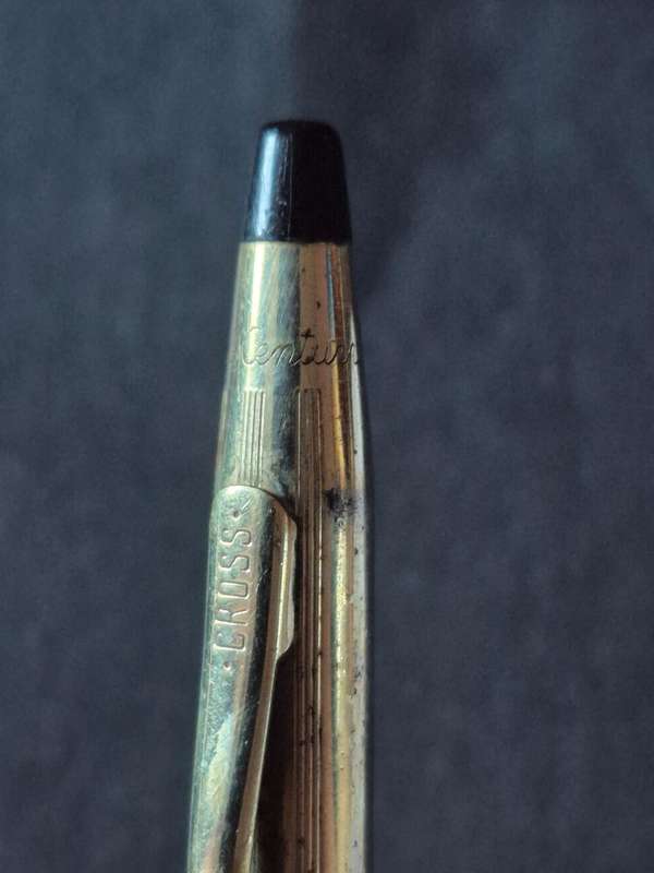 Vintage Gold Filled Century Cross 1/20 12kt Pen