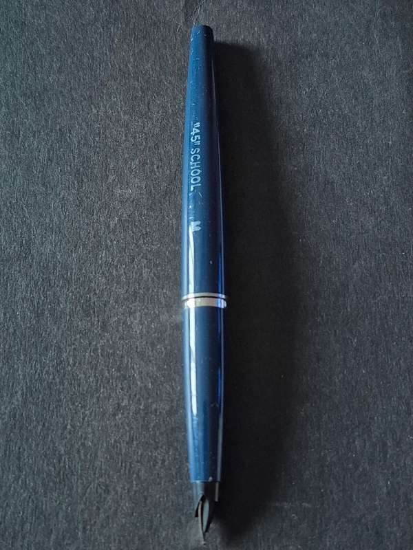 Vintage Parker School 45 Fountain Pen with original Chalk Marks