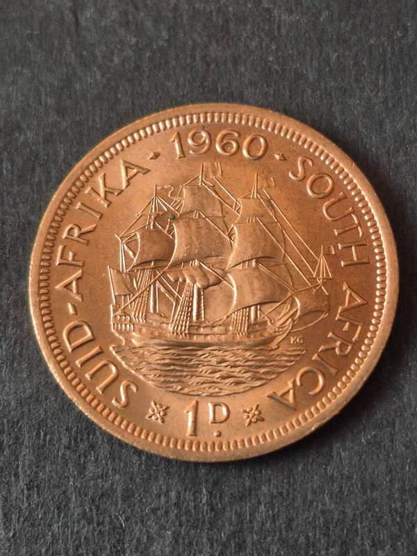 Union Penny 1960 BU
