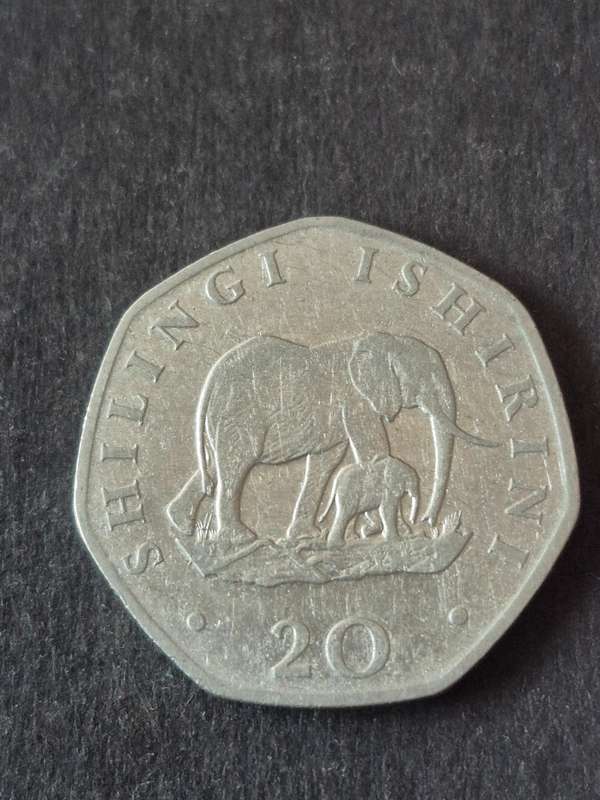 Tanzania 20 Shilingi 1922