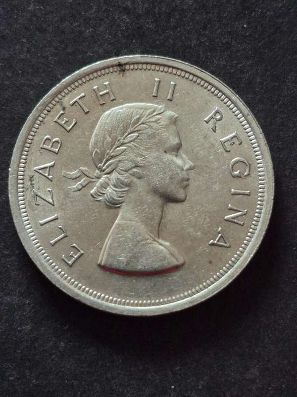 Union 5 Shillings 1953