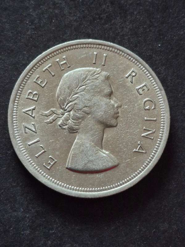 Union 5 Shillings 1953