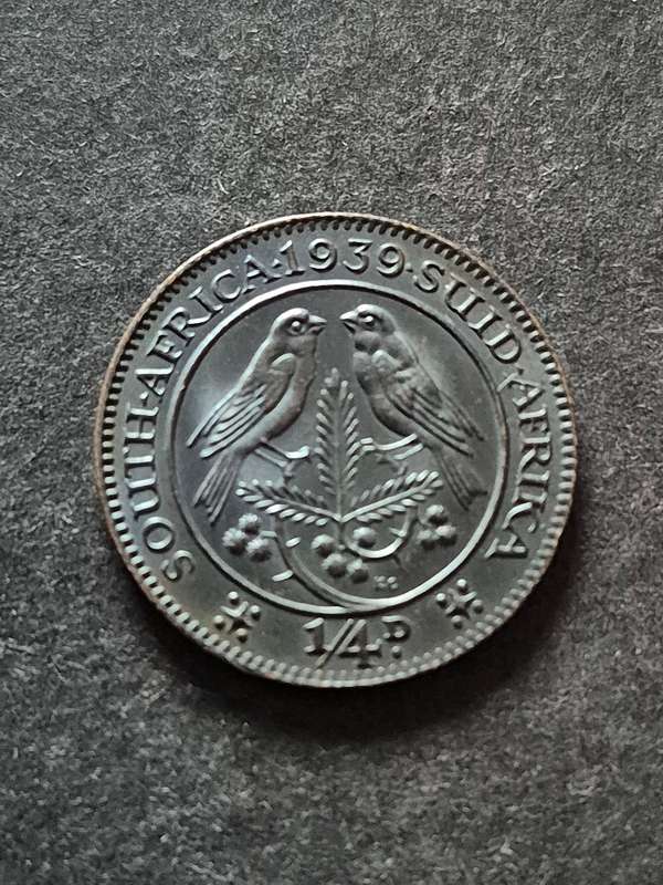 Union Farthing 1939 UNC