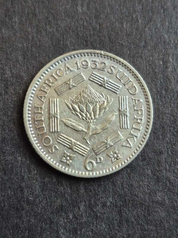Union Sixpence 1932