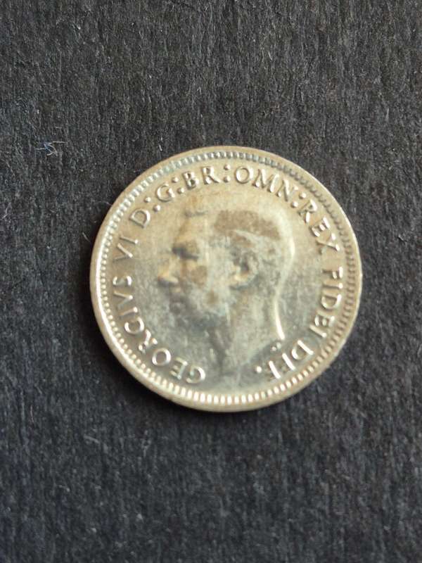 Australia Threepence 1950 Silver