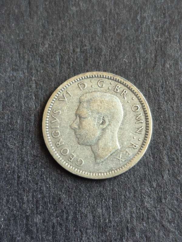 UK Threepence 1938