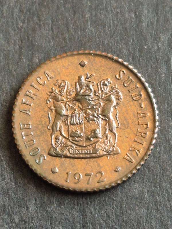 Republic 1/2 Cent 1972 UNC