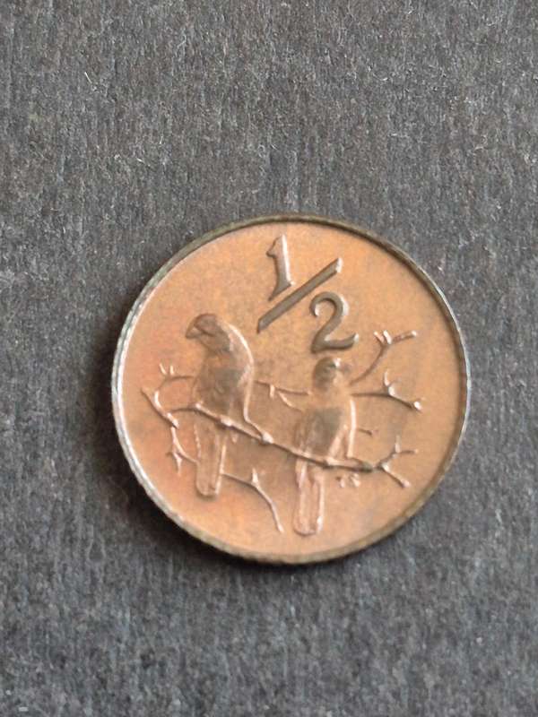 Republic 1/2 Cent 1972 UNC