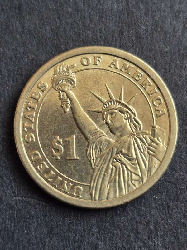 USA One Dollar James Madison 4th President 1809-1817