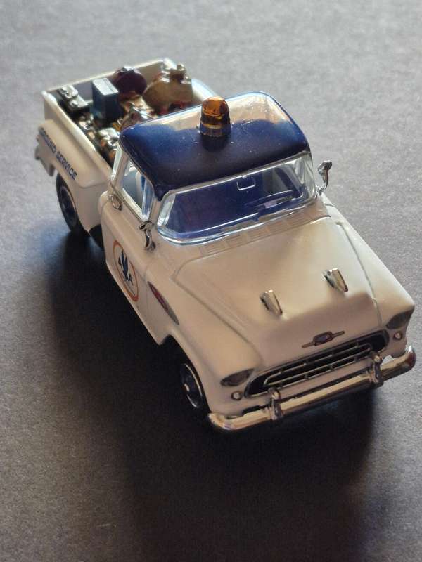 Models of Yesteryear 1:43 1957 Chev Pickup American Airlines