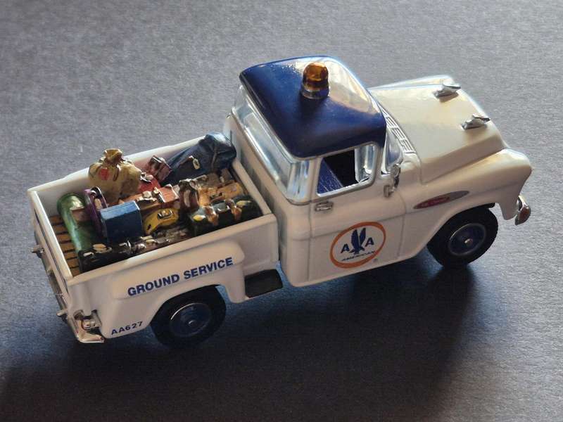Models of Yesteryear 1:43 1957 Chev Pickup American Airlines