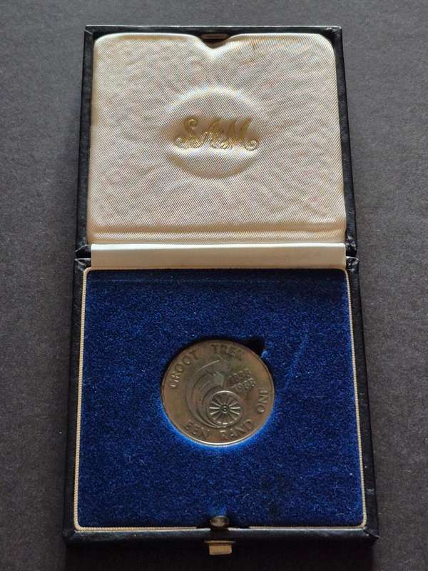 SA One Rand 1988 Die Groot Trek Proof