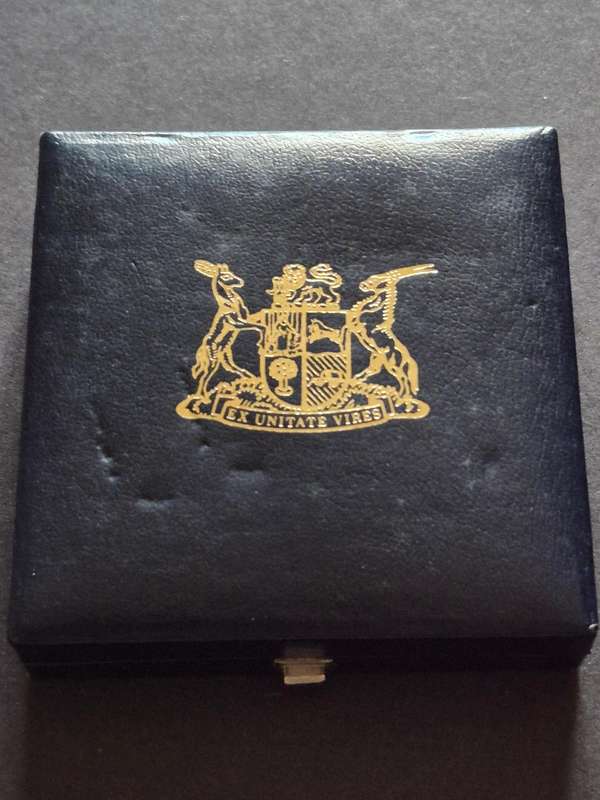 SA One Rand 1988 Die Groot Trek Proof