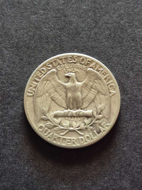 USA Washington 1/4 Dollar 1944 Silver