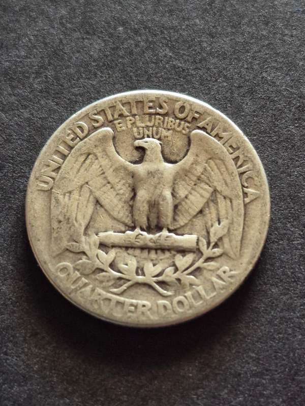 USA Washington 1/4 Dollar 1945 Silver