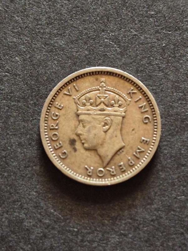 Southern Rhodesia Threepence 1942 Silver