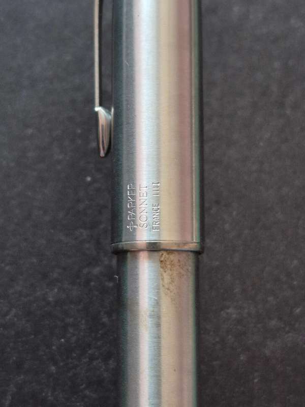 Vintage  Parker Sonnet Rollerball Pen made in France - needs refill