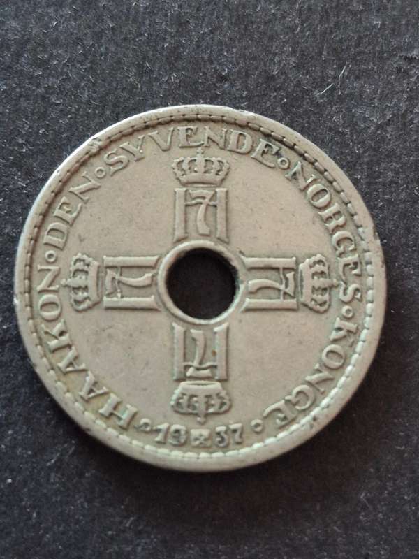 Norway One Krone 1937