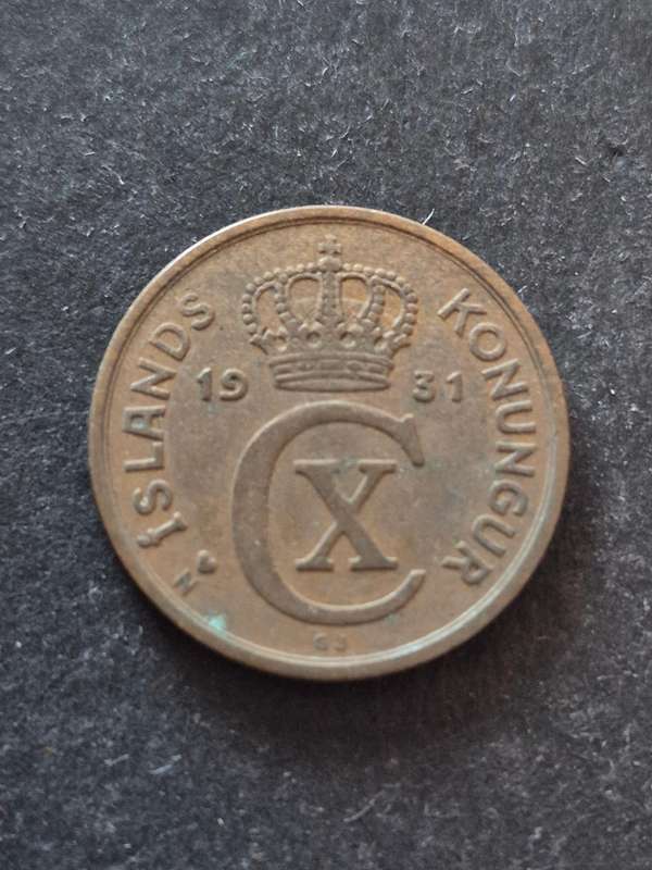 Iceland 2  Aurar 1931