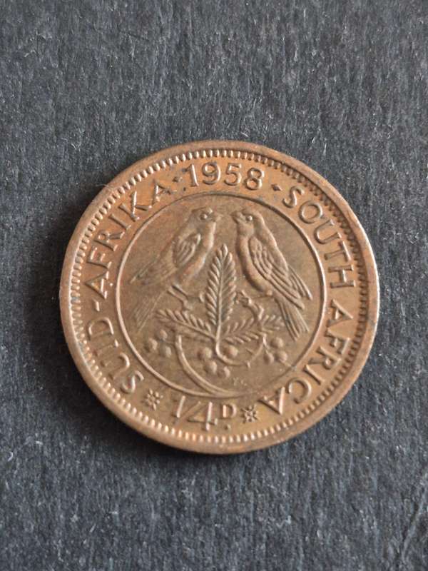 Union Farthing 1958 (nice condition)