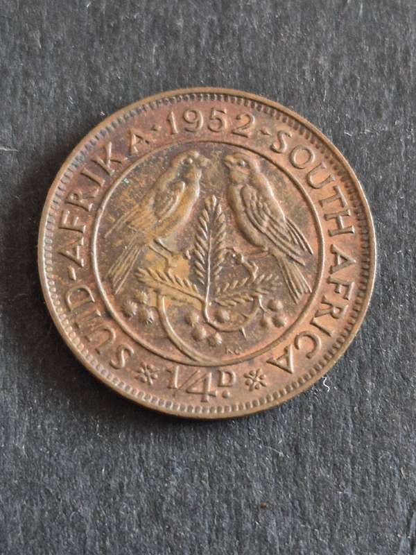 Union Farthing 1952