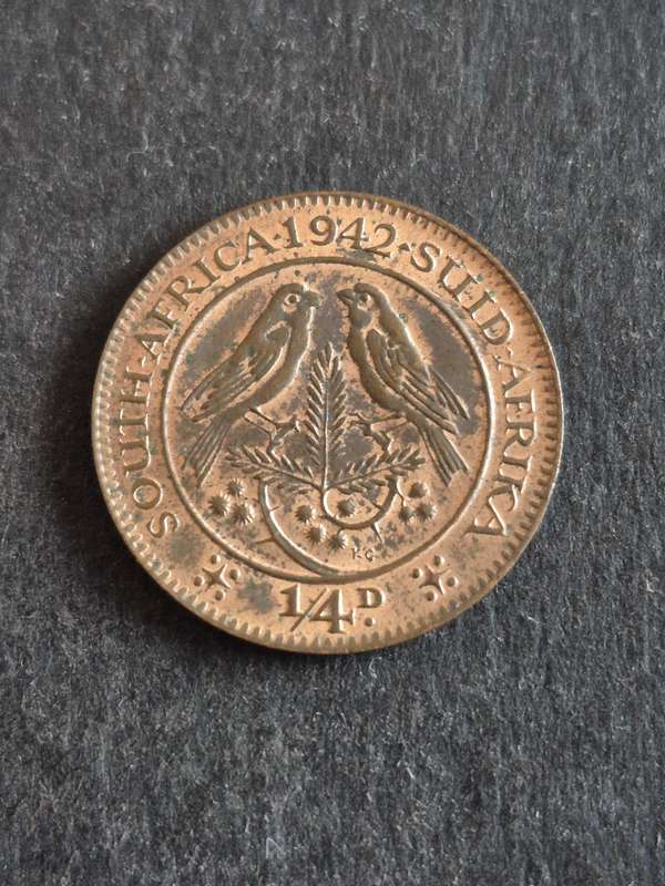 Union Farthing 1942 (excellent condition)