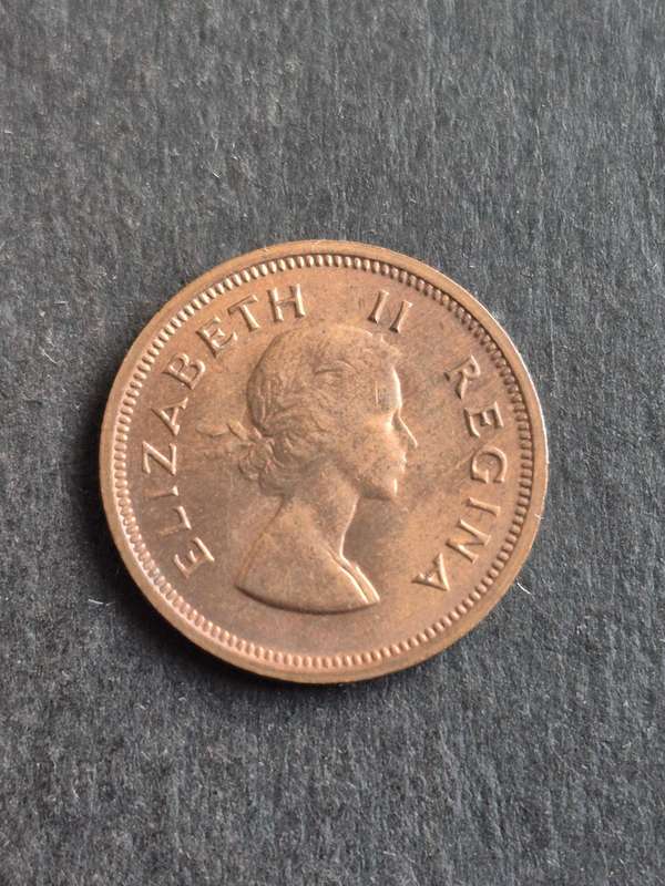 Union Farthing 1954 EF+/UNC