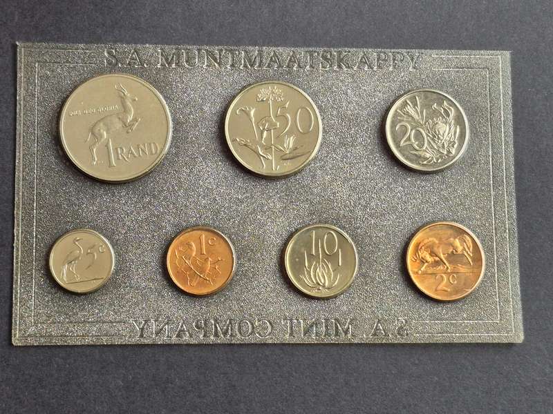 SA Mint Pack 1989 (including scarce 5 cent)