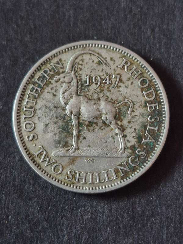 Southern Rhodesia 2 Shillings 1947 (Filler coin)