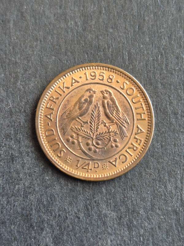 Union Farthing 1958 (nice condition)