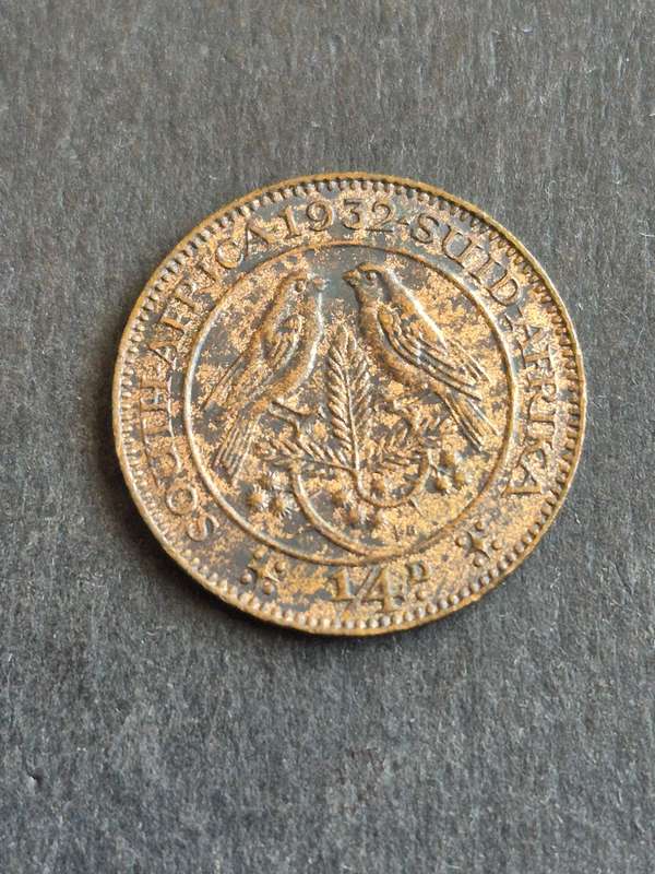 Union Farthing 1932 (nice condition)