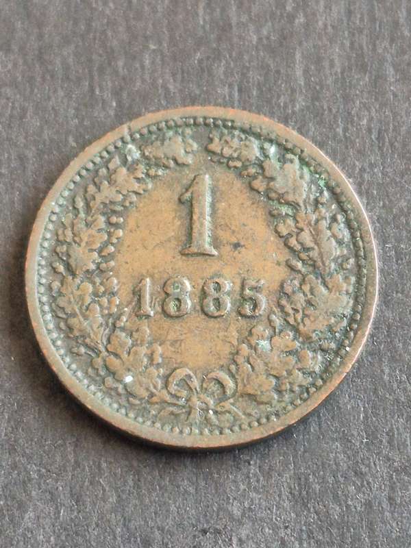 Austria One Kruezer 1885