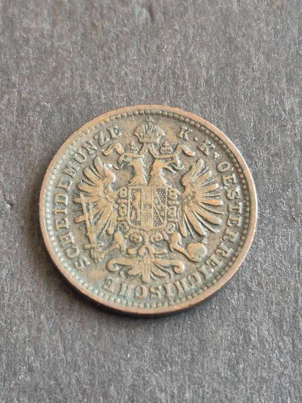 Austria One Kruezer 1885