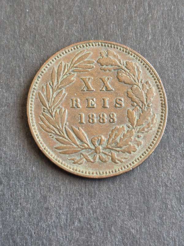Portugal 20 Reis 1888